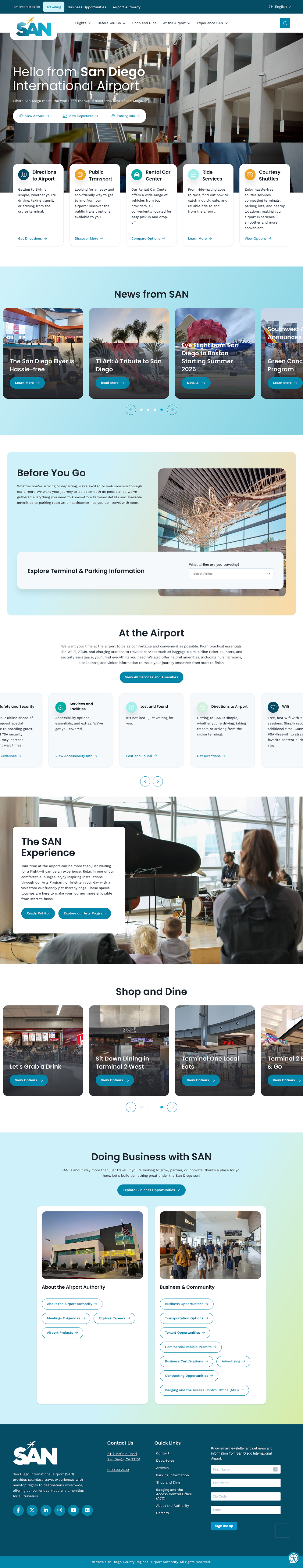 New san.org — After